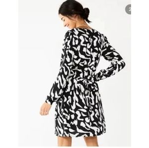 Nine West Black and White Dress